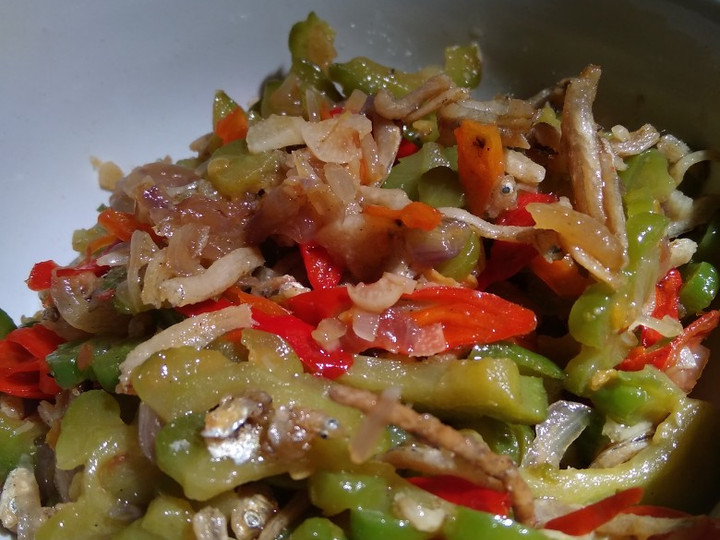 Resep Tumis Pare teri pedas Anti Gagal