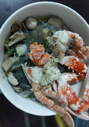 Hình của món Miến ghẹ.