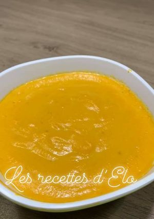 Une photo de Velouté carottes au curry et cumin au Cookeo