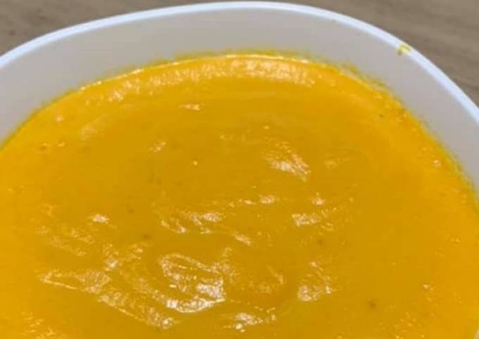 Le moyen le plus simple de Faire Délicieux Velouté carottes au curry et
cumin au Cookeo