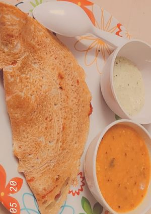 A picture of Maisur masala dhosa 🌯😋.