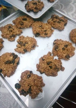 Foto resep Cookies oat raisin