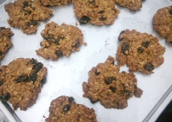 Cara Membuat Cookies oat raisin yang Lezat Sekali