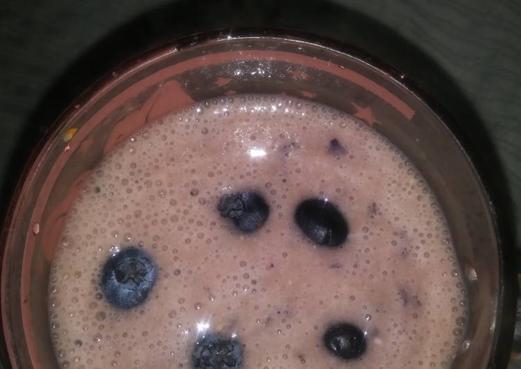 Recipe of Quick Blueberry Nana Smoothie