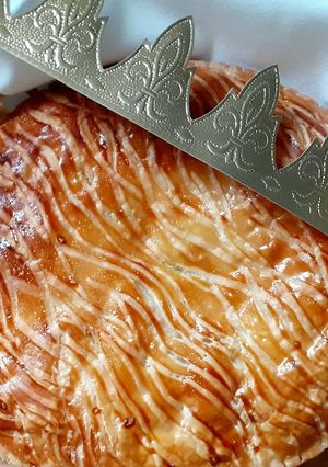 Une photo de Galette pistache framboises SGSL