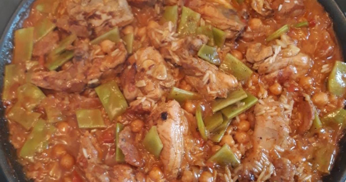 Paella de pollo y chorizo a la uruguaya Receta de Juan Alberto Harguindeguy /harguindeguyjuan