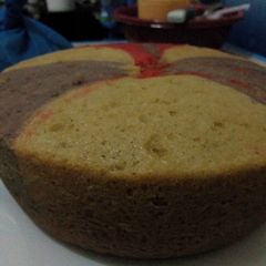 Vanilla marble cake A picture of Vanilla marble cake.