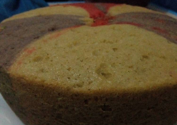 Simple Way to Prepare Favorite Vanilla marble cake