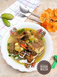 Foto resep Asem Asem Balungan Sapi Belimbing Wuluh