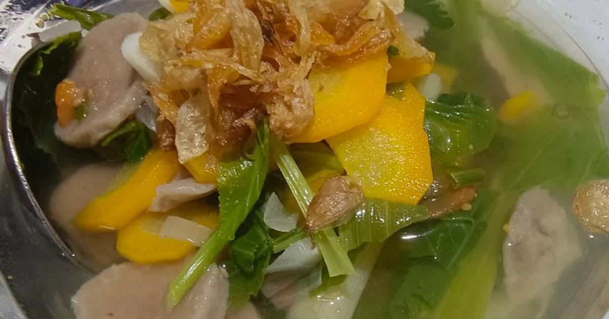 Resep Sayur Bening Sawi Hijau Oleh Isma Azis Riu Cookpad