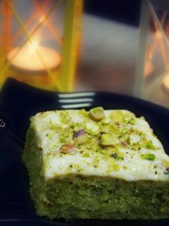 صورة لوصفة طريقة عمل هريسه الفستق الحلبي