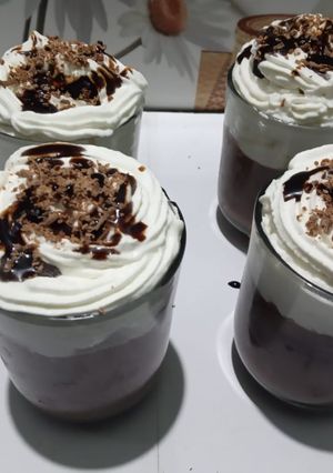 A picture of Chocolate Delight ramazan special Dessert.