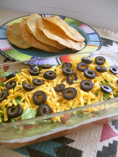 A picture of Perfect for Parties: Seven-Layer Dip.