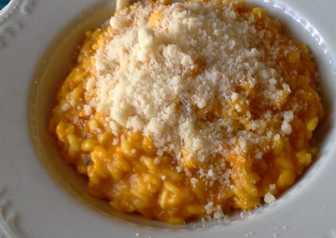 Ricetta di Fatto in casa Risotto con la zucca e speck#zucca
