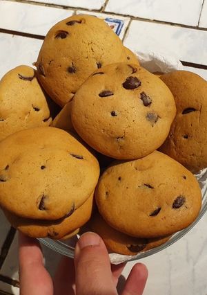 Una foto de Galletas con Chips de Chocolate (Cookies)