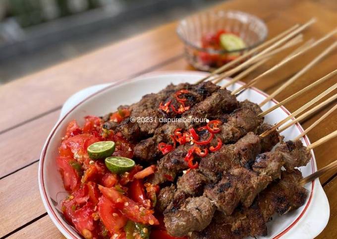 Resep Sate Maranggi Oleh Liesma Dapursibunbun Cookpad