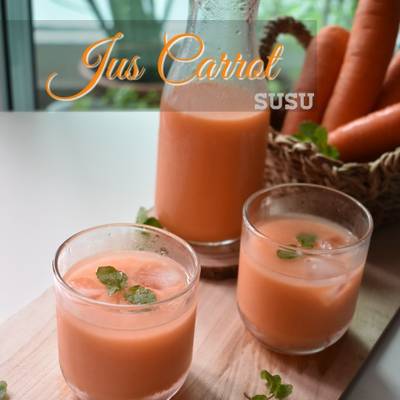 Resipi Jus Carrot Susu Oleh Kuzuka By Jeehan Cookpad