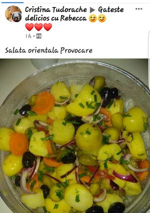 O poză a rețetei Salată orientală.