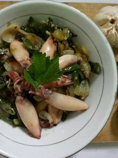 Foto resep Cumi asin cabe ijo