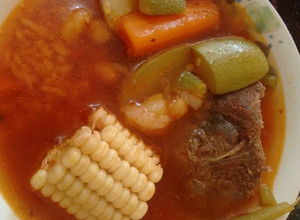 Una foto de Mole de olla mexicano