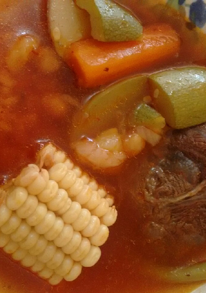 Una foto de Mole de olla mexicano