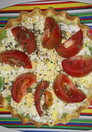 Una foto de Tarta de ensalada