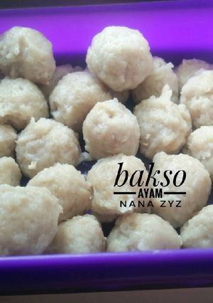 Foto resep Bakso ayam kenyal