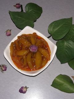عکسی از دستور مربا هلو 🍑