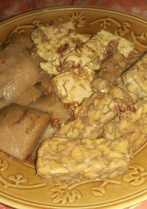 Foto resep Bacem tahu, tempe kedele dan tempe gembus