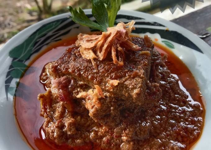 Resep: 18.Rendang Daging Sapi Ekonomis Untuk Jualan