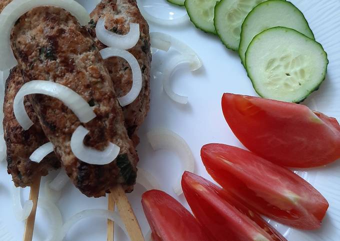Люля-кебаб на сковороде: пошаговый рецепт с фото