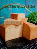 Kek Marjerin Moist Anti Gagal