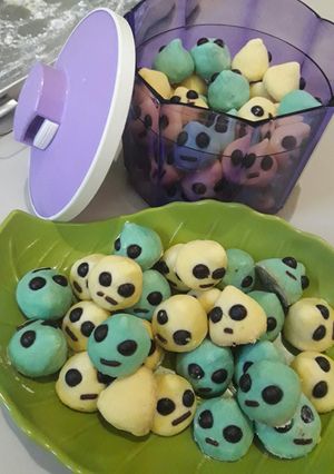 Foto resep Alien cookies