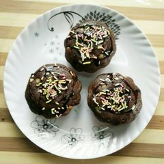 Eggless cupcake without oven A picture of Eggless cupcake without oven.