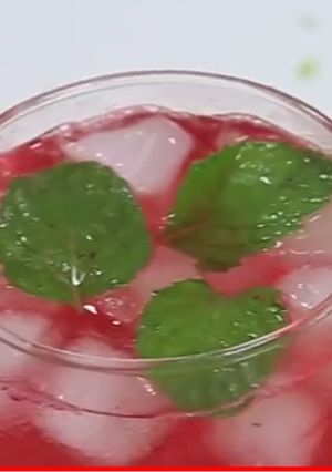 Hình của món Soda chanh dâu.
