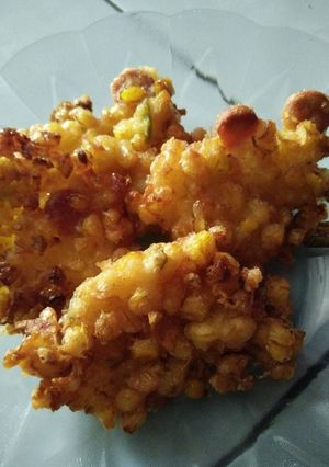 Foto resep Bakwan jagung + sosis simpel crispy