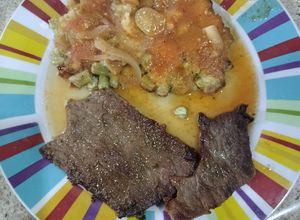 Una foto de Ejotes con Salsa de Tomate
