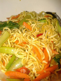 Foto resep Mie instan kari goreng...