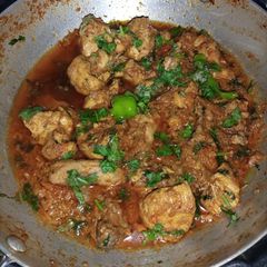 A picture of Chicken Karahi.