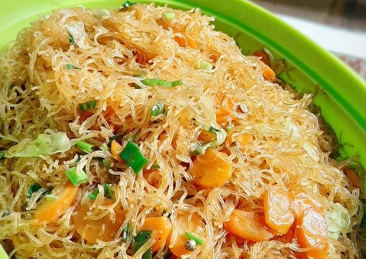 Resep 169. Bihun Sayur yang Lezat Sekali