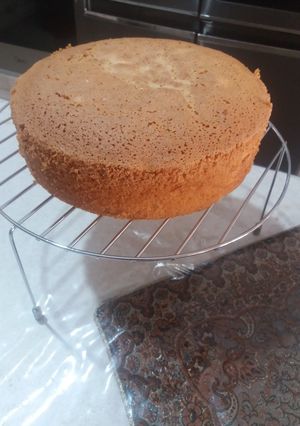 عکسی از دستور کیک اسفنجی پایه