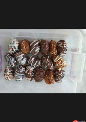 صورة لوصفة تمر محشي