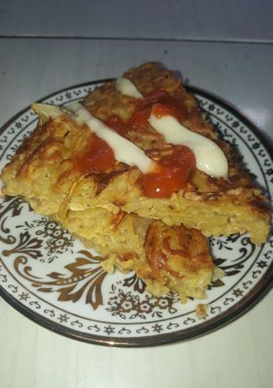Foto resep Omelet mie telor