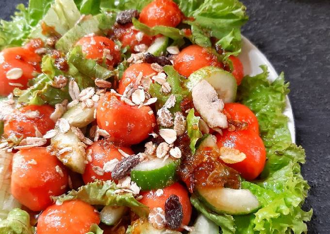 Anti Ribet, Membuat Salad Pepaya Saus Rujak Untuk Jualan