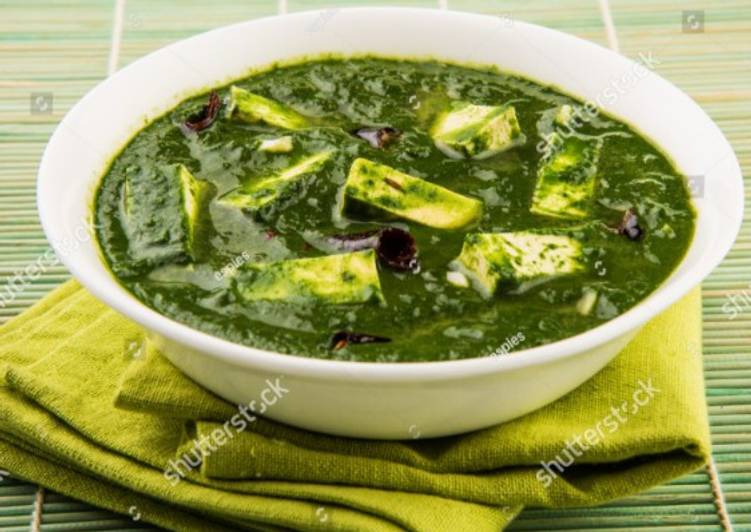 Easiest Way to Make Award-winning Palak paneer