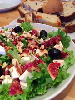 A picture of Colorful & Healthy fig salad.