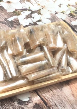 Hình của món Mứt mãng cầu.