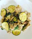 Pollo con especias orientales