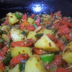 Mixed Sabzi A picture of Mixed Sabzi.