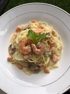 Foto resep Saus Carbonara (saus putih spagetti)